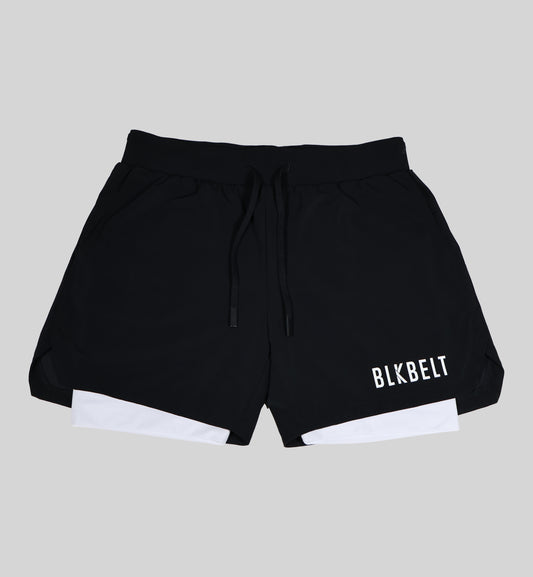 Combat 5” 2-in-1 Shorts - Black