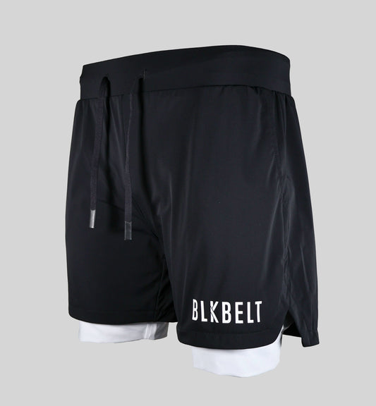 Combat 5” 2-in-1 Shorts - Black